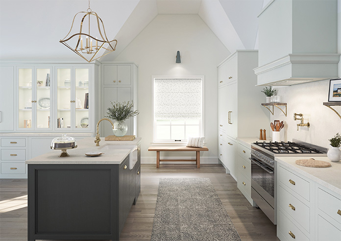 Norrland, Birch White - Twist&Fit Roman Blind - Image 8